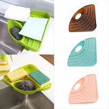 Triangle Soap & Sponge Holder