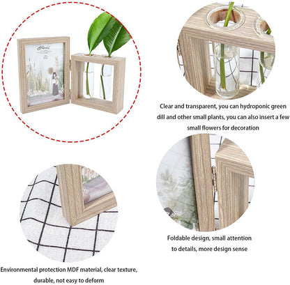 Picture Frame and Plant Vase Combo