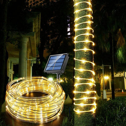 20m Solar Rope Light - 200 LED