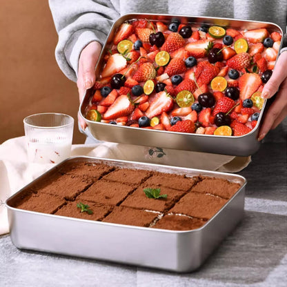 Stainless Steel Food Storage Container Set with Lids