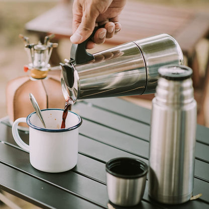 4 Cup Stainless Steel Expresso Maker