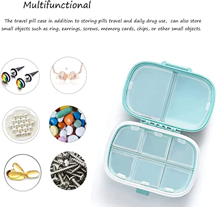 Three-layer Travel Pill Case