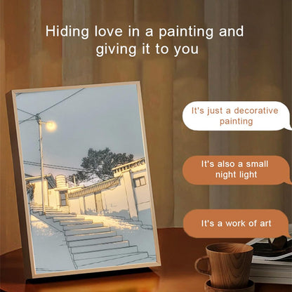 Night Light Photo Frame - A