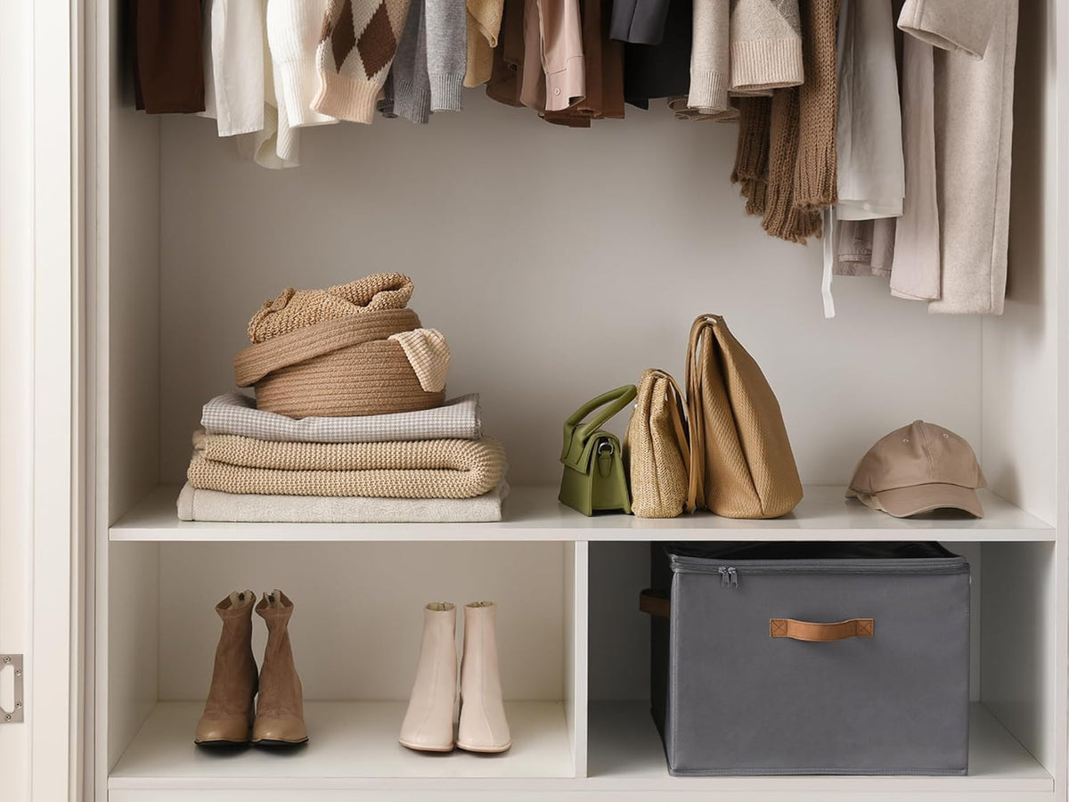 Foldable Shoe Cubby Organizer – Holds Up to 16 Pairs