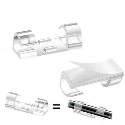 ClearCord Clips - 20 Pack