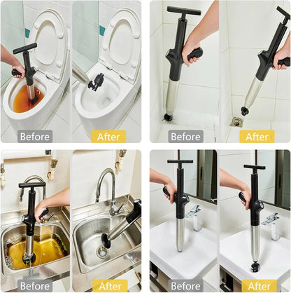 JetForce Max: High-Pressure Drain Plunger