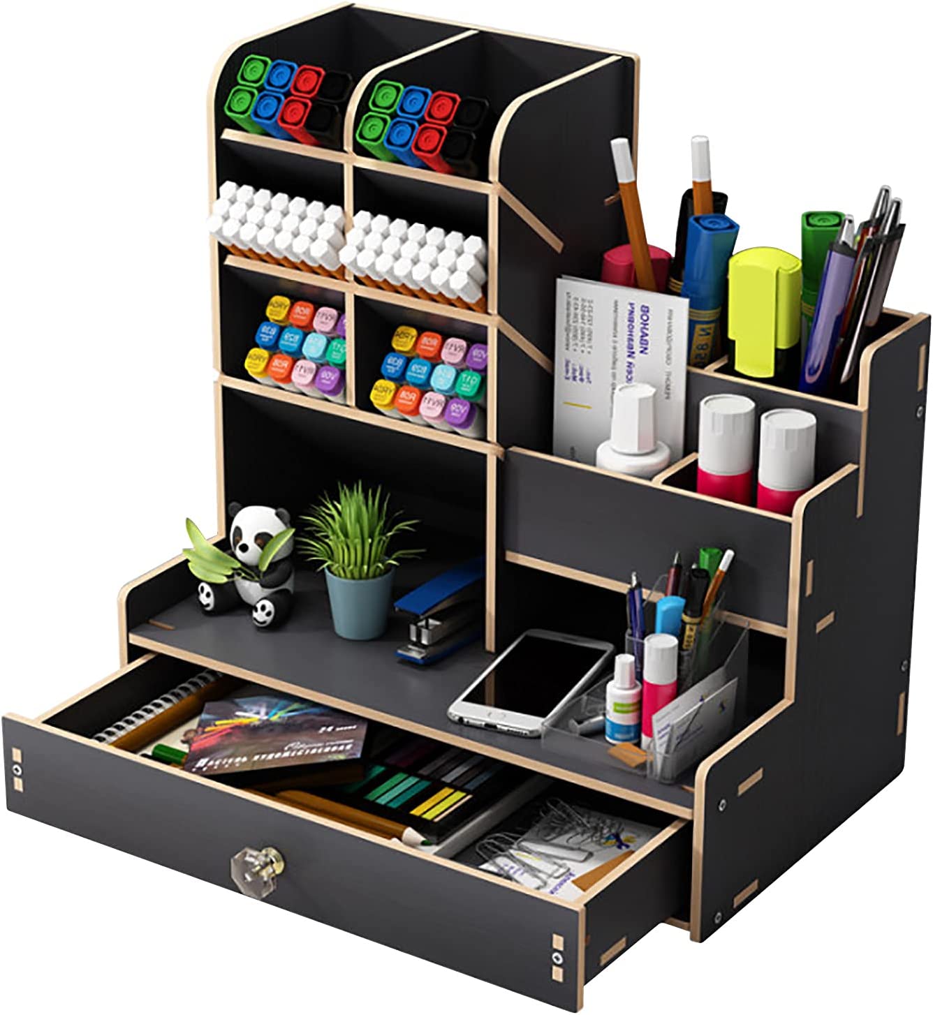 Stationery Storage Box with Drawer