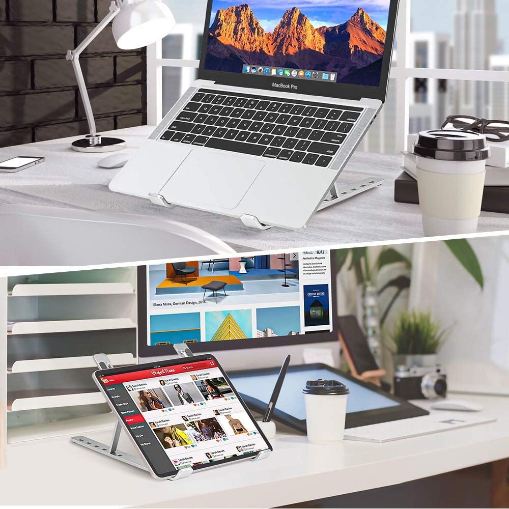 Adjustable Foldable Portable Aluminium Laptop Stand