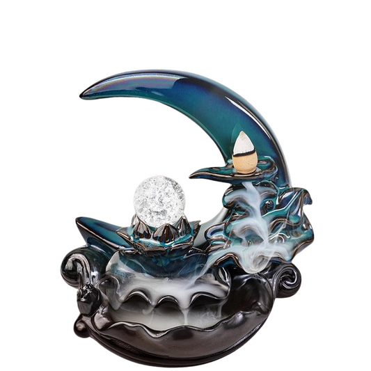 Crescent Dream Backflow Incense Burner