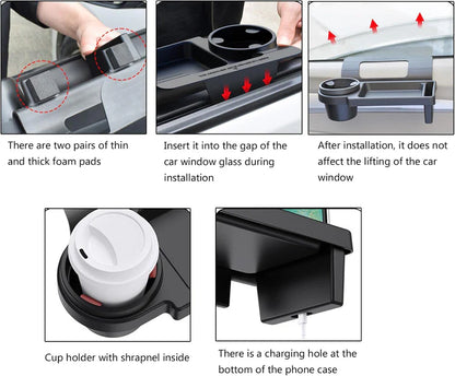 Car Window Storage Organizer