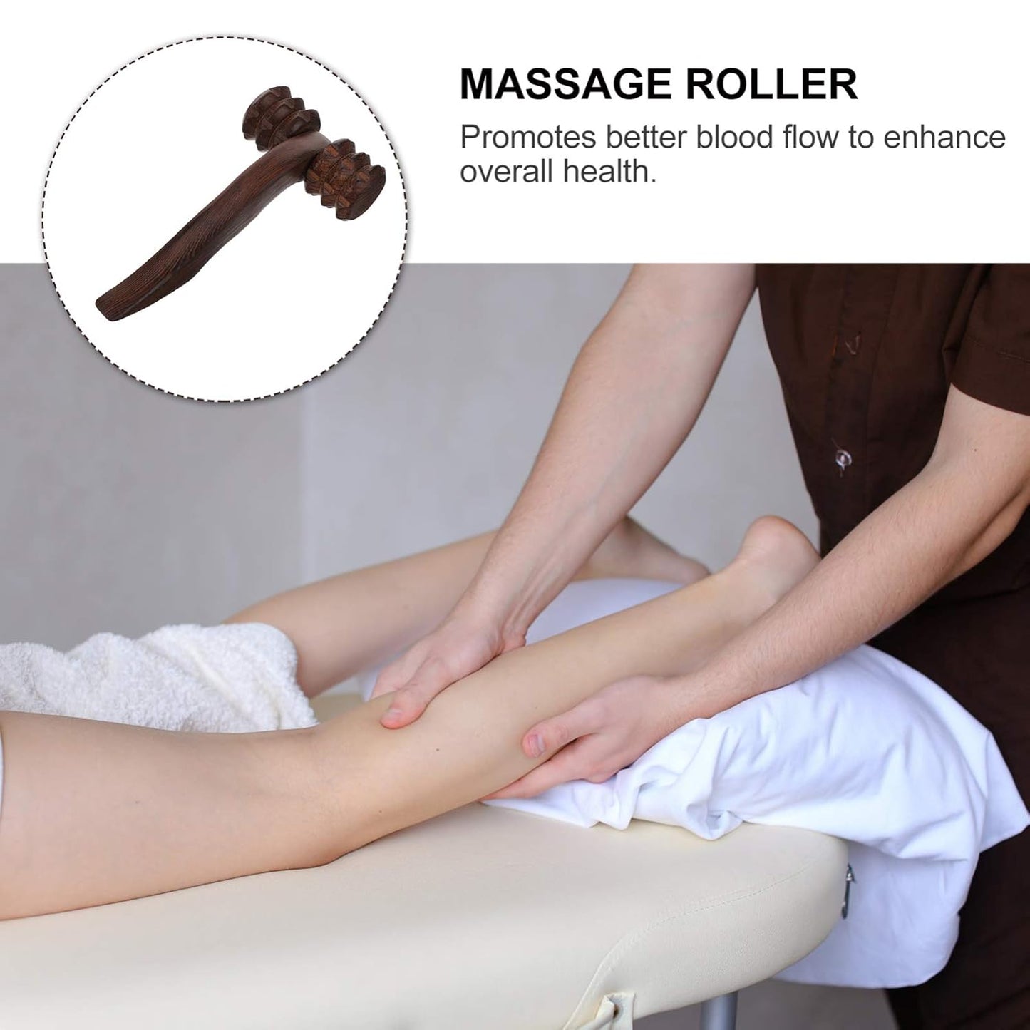 Gua Sha Wooden T  Anti Cellulite Massage Roller