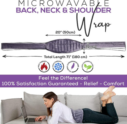 Microwave Heating Pad for Back,Neck & Shoulder