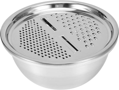 ChefMate 3‑in‑1 Stainless Steel Colander Se