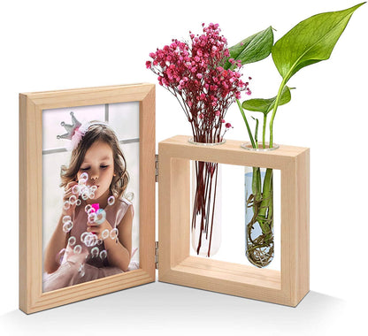 Picture Frame and Plant Vase Combo