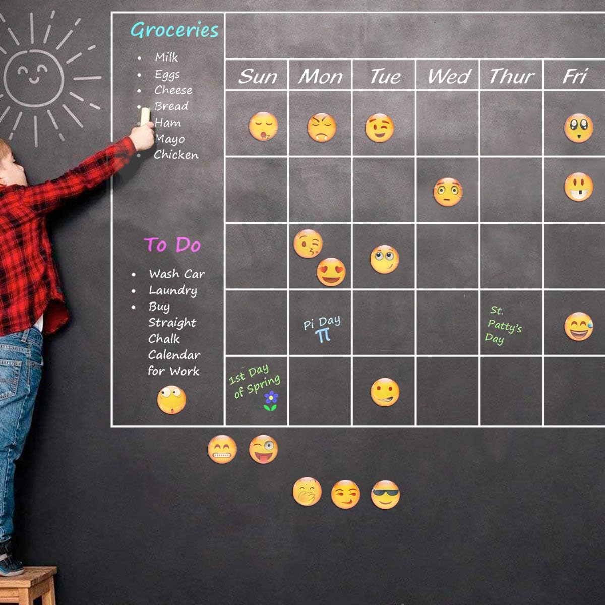 25 pc Emoji fridge Magnets