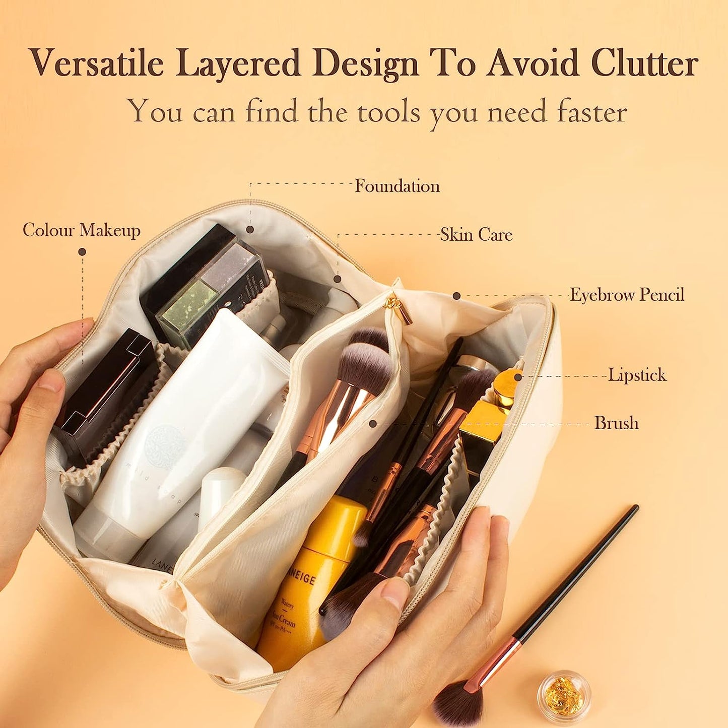 Luxury Cosmetic Tote