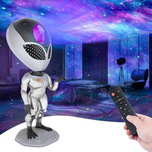 Astronaut Aliens Star Projector - Talking Nebula Projector