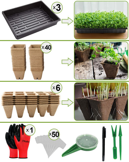 Seed Starter Tray Kit