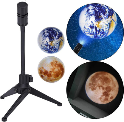 Moon Earth LED Lamp Projector