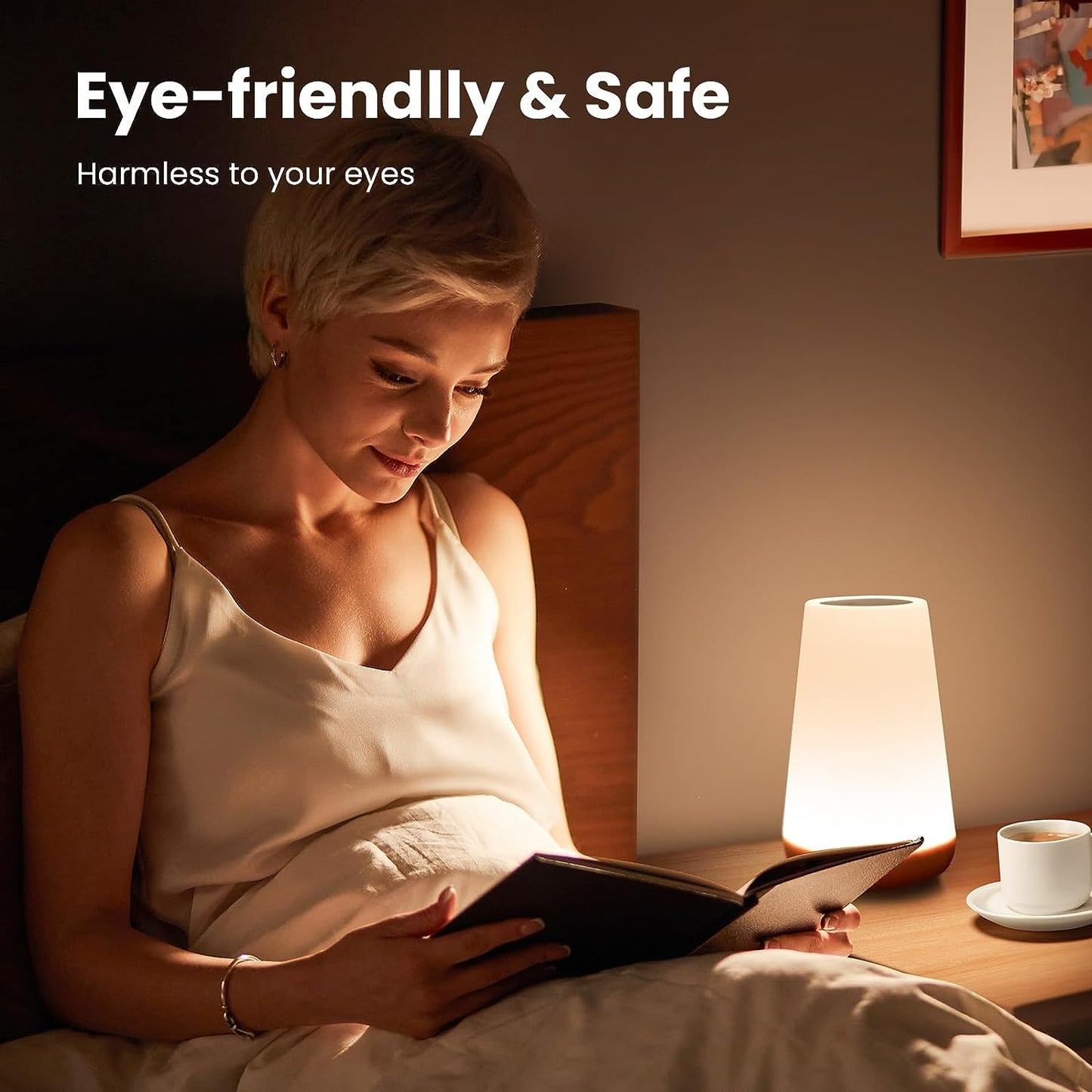 Portable Sensor Control Bedside Lamp