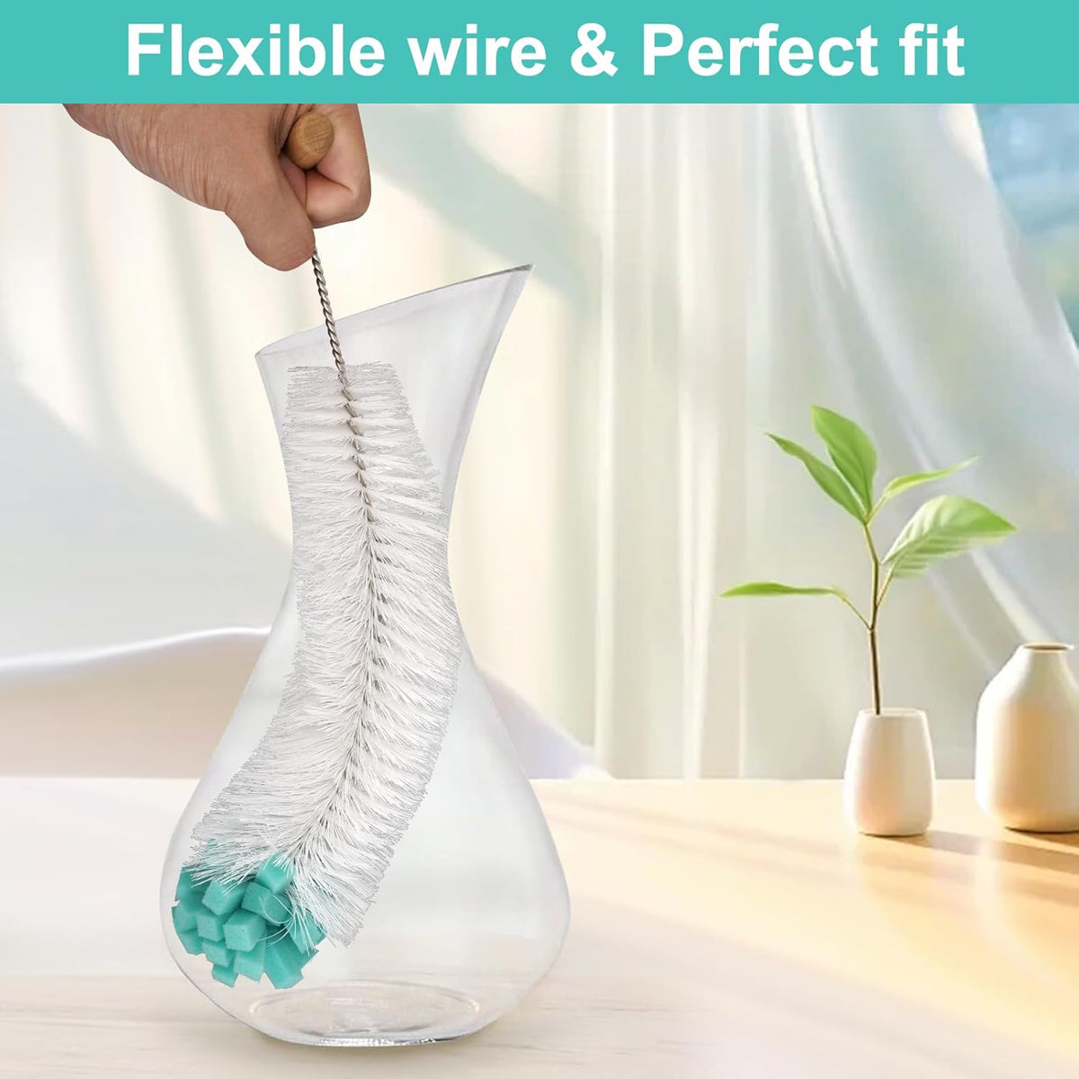 BottleMaster Heavy‑Duty Cleaning Brush