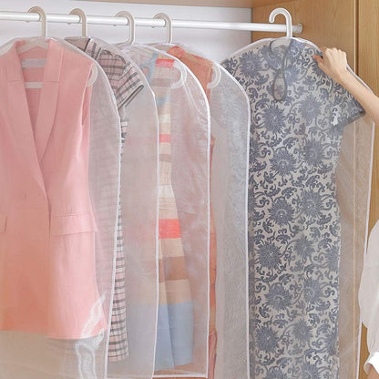 Hanging  Garment Clothes Protector - 5 Pack