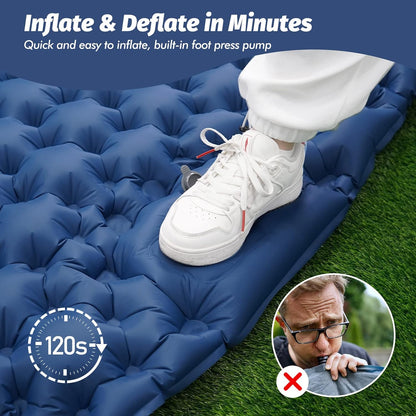 Self-Inflating Camping 2 Person Sleeping Pad