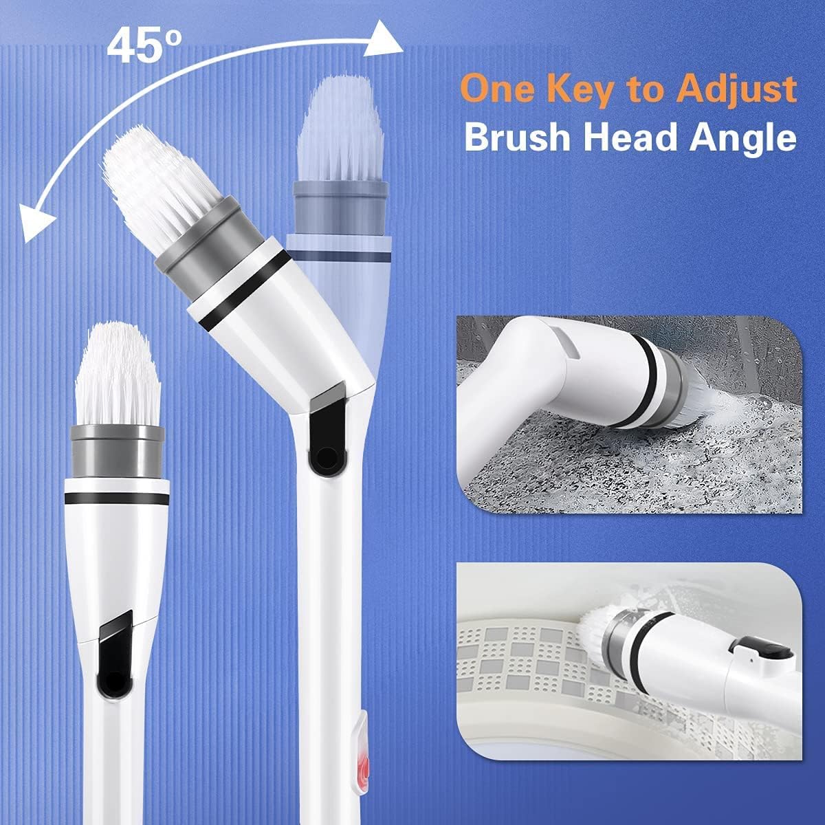 Cordless Electric Spin Scrubber