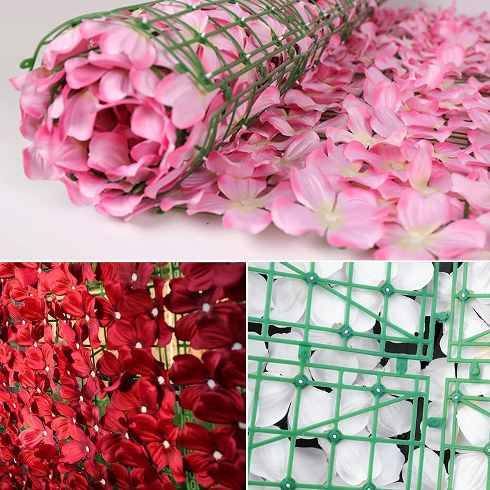 Artificial Flower Fence Trellis 3mx1m