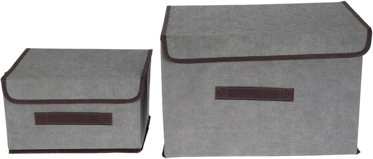 2 Pack Foldable Storage Box