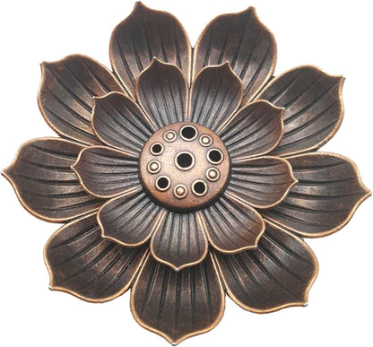 Lotus Harmony Incense Stick or Cone Holder - 3pc