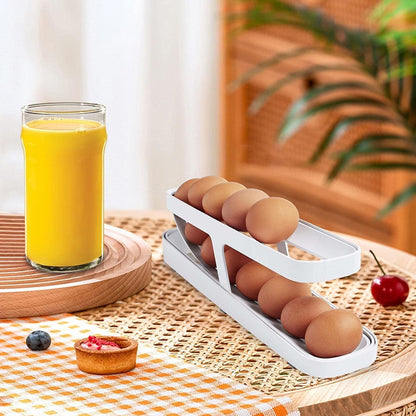 2 Tier Automatic Egg Rolling Stand