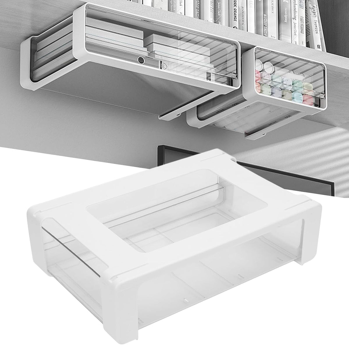 Under‑Table Drawer Organizer