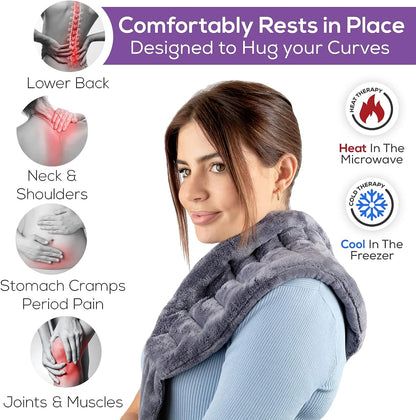 Microwave Heating Pad for Back,Neck & Shoulder