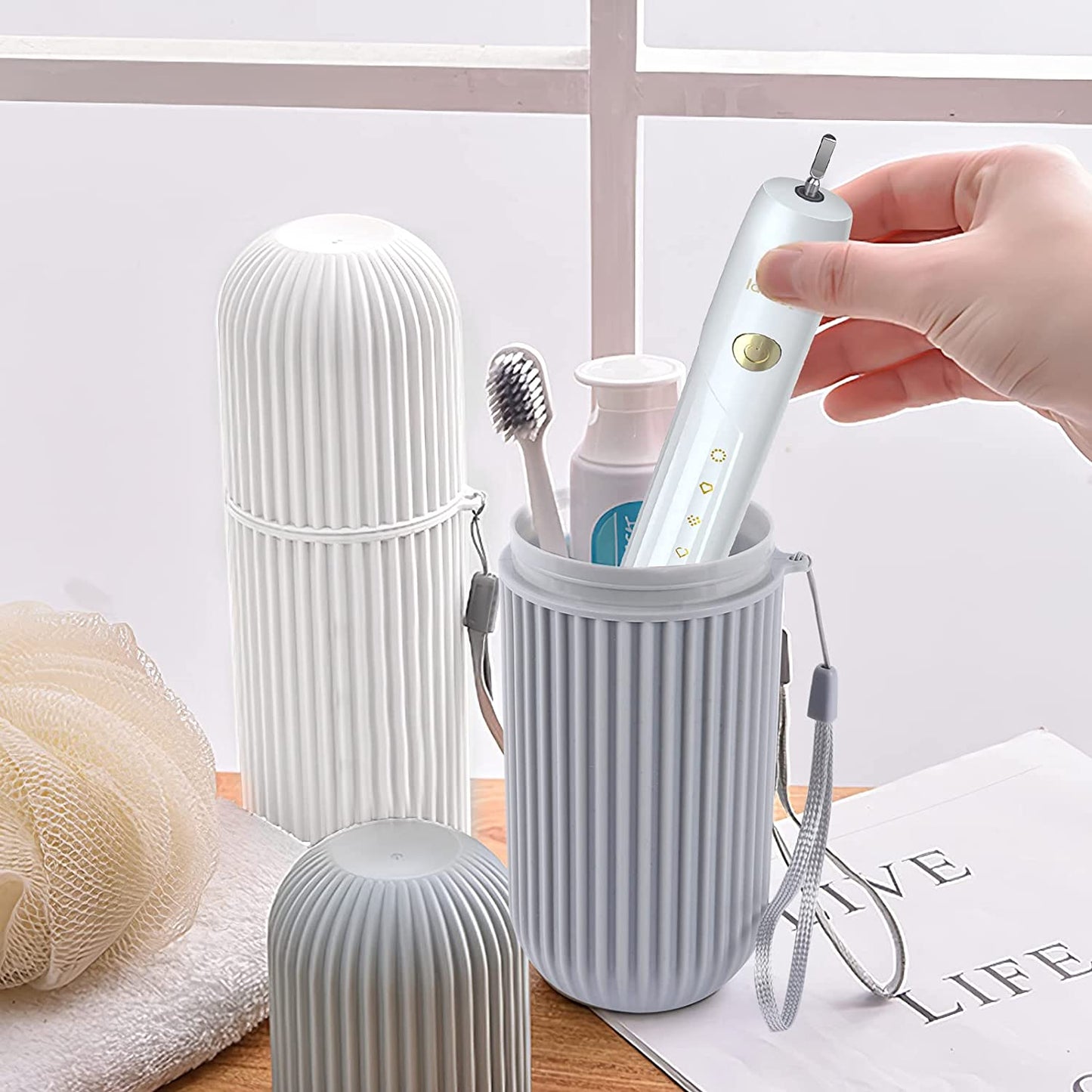 Portable Travel Toothbrush Case