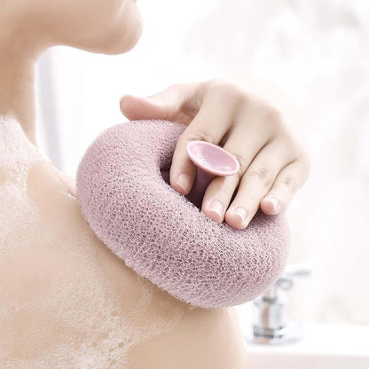 Body Loofahs – Shower Bath Exfoliating Scrubbers with Suction Cup