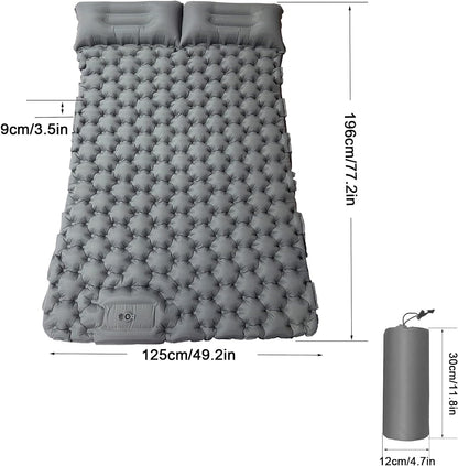 Self-Inflating Camping 2 Person Sleeping Pad