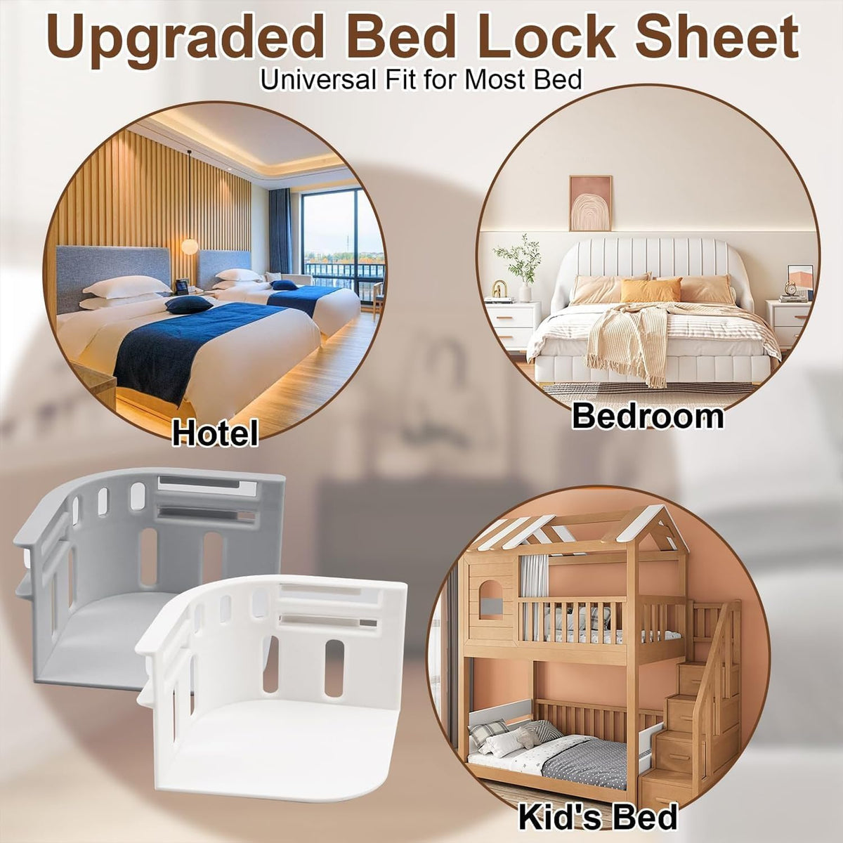 Bed Sheet Holder – Corner Locking Clips