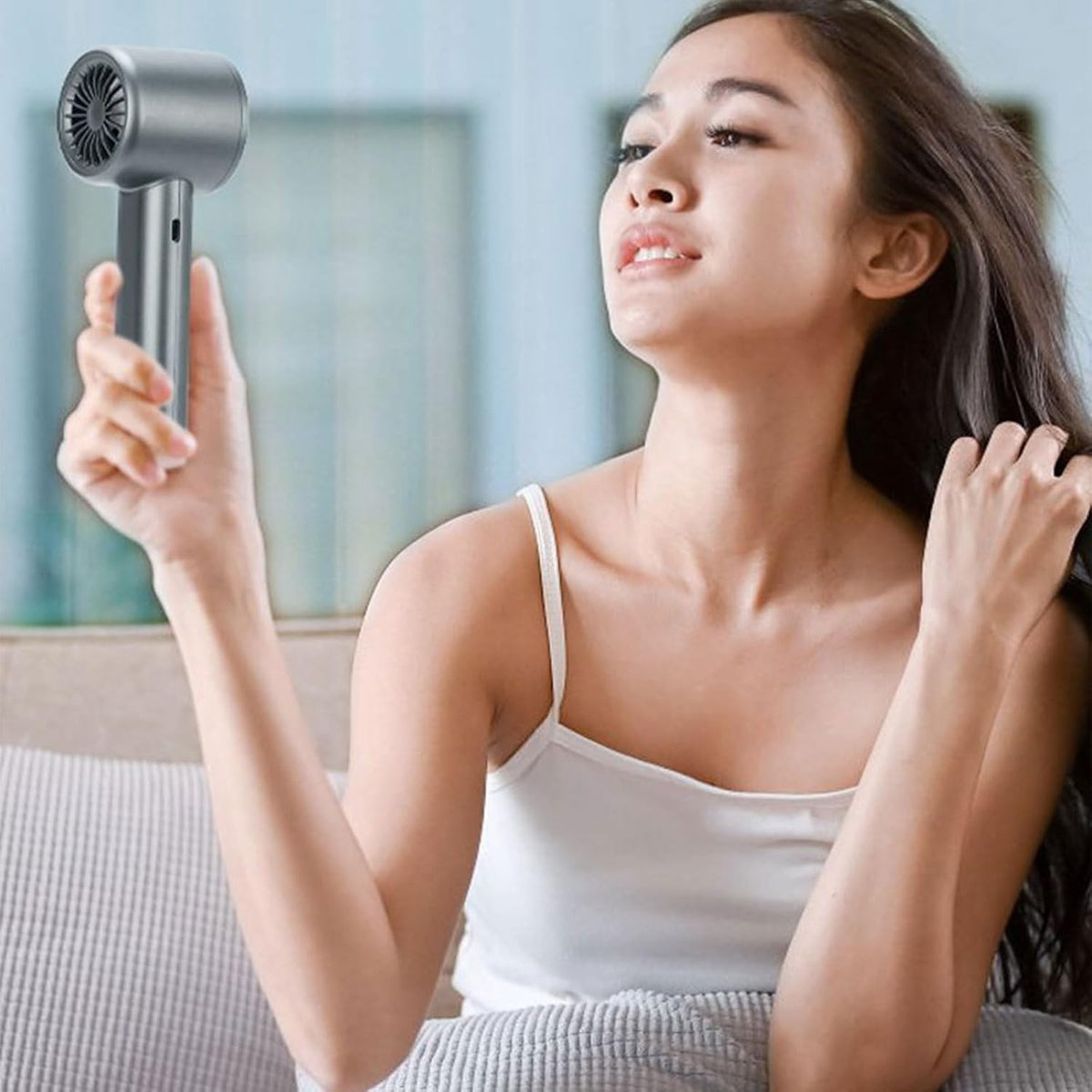 Handheld High-Speed Cooling Fan