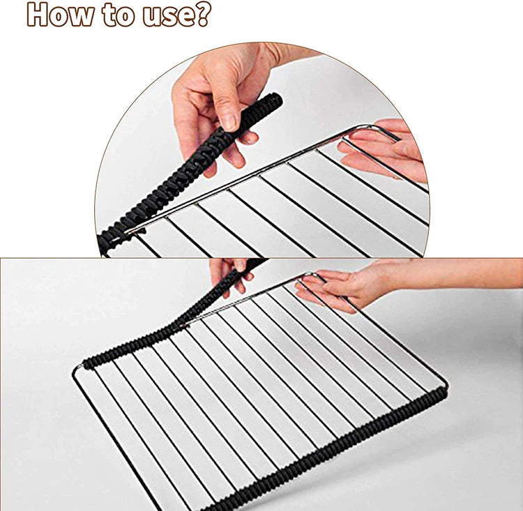 4 Pack Heat Resistant Silicone Oven Rack Cover