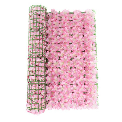 Artificial Flower Fence Trellis 3mx1m