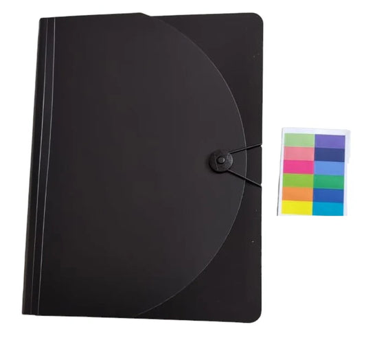 A4 Expandable Document Folder - 12 Colour Coded Slots