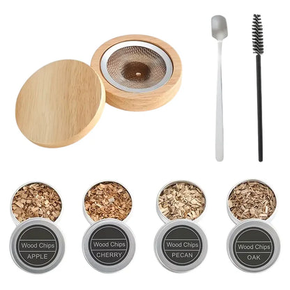 Cocktail Smoker Kit with Wood Chips