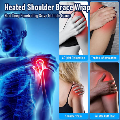 USB Heated Shoulder Support Brace