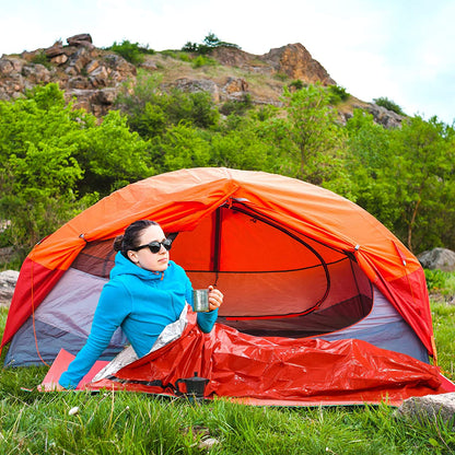 Portable Emergency Sleeping Bag With Whistle
