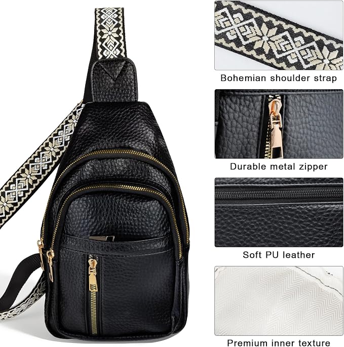 Casual Carrier Classic Sling Crossbody Bag