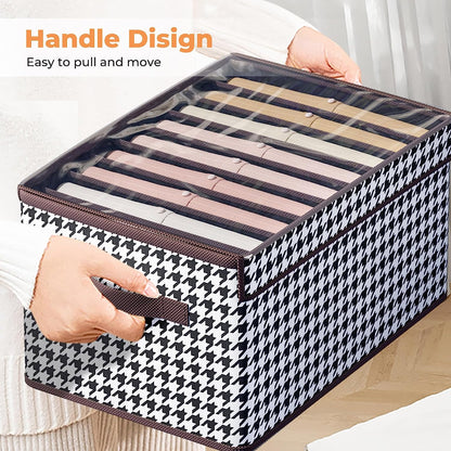 9 Grip Foldable Drawer Organizers