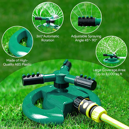 360 Rotating Garden Sprinkler