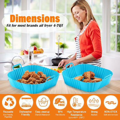 Silicone Square Air Fryer Liner