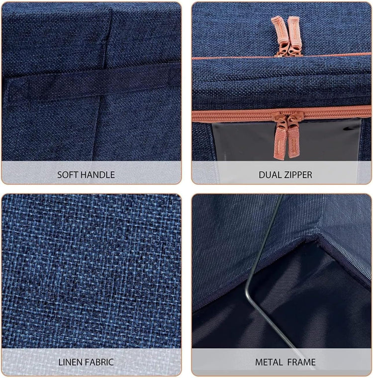 64l Foldable Clothes Storage Box